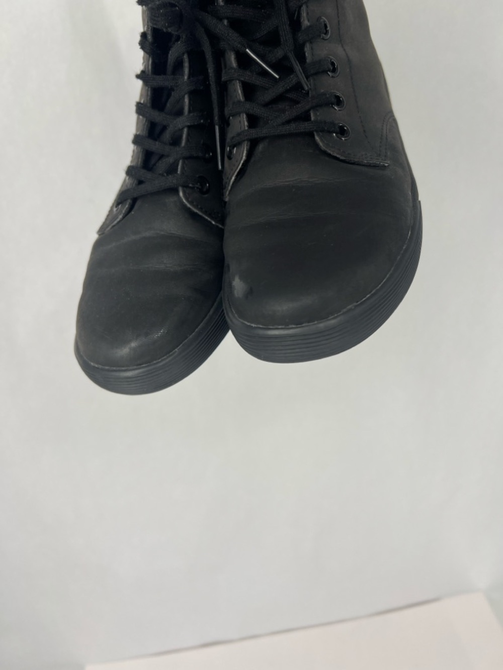 Dr. Martens Sheridan Matte Black Lace-Up High Top Boots - Picture 12 of 12